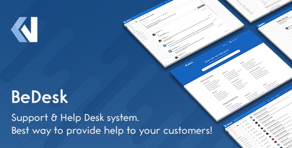 BeDesk – Customer Support Software & Helpdesk Ticketing System PHP