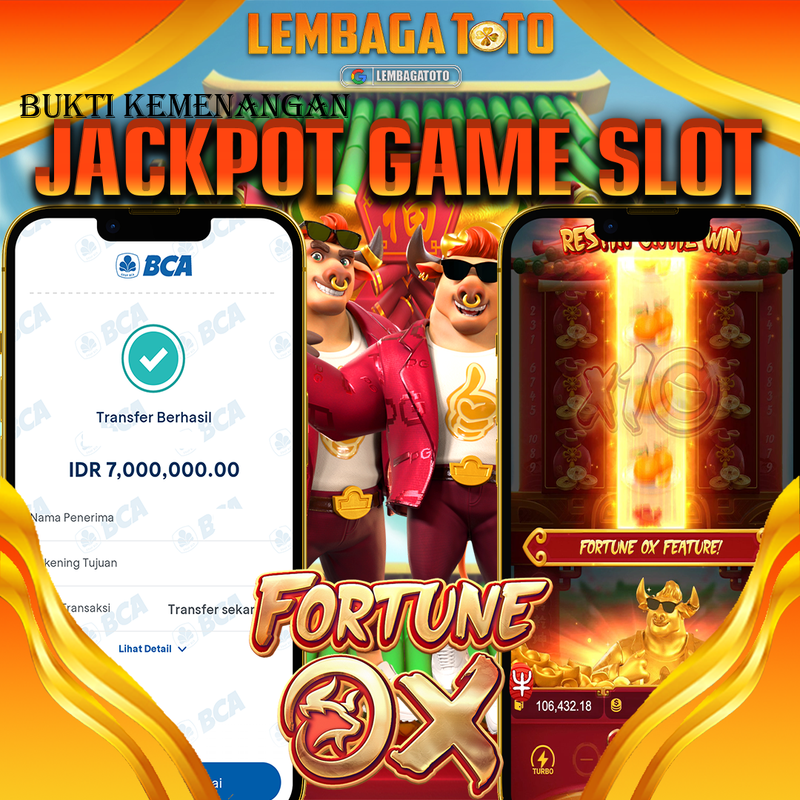 BUKTI JACKPOT 04 OCTOBER LEMBAGATOTO FORTUNE OX Rp.7.000.000,- LUNAS