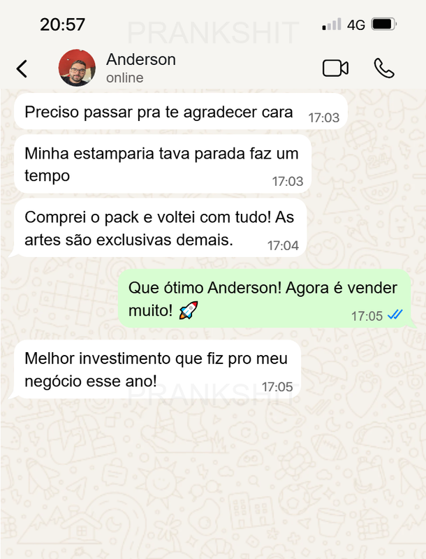Depoimento de cliente sobre o suporte recebido