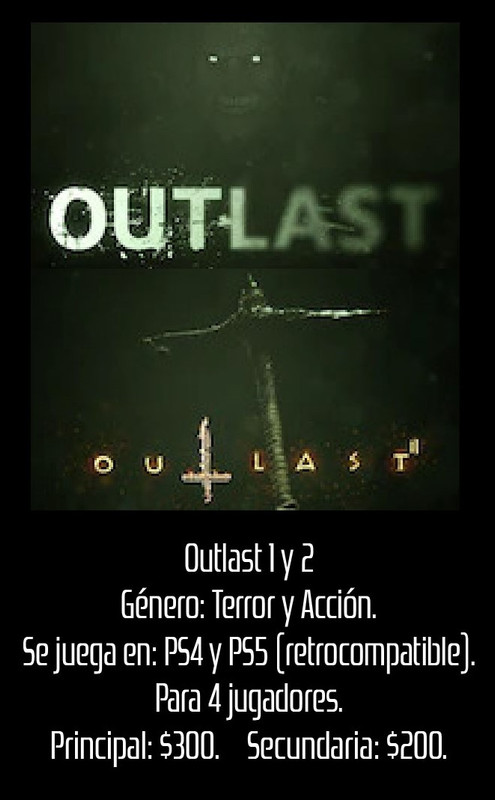 Outlast 1 y 2
