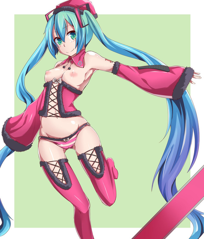 1413482_  hatsune miku (vocaloid) drawn by jaku denpa