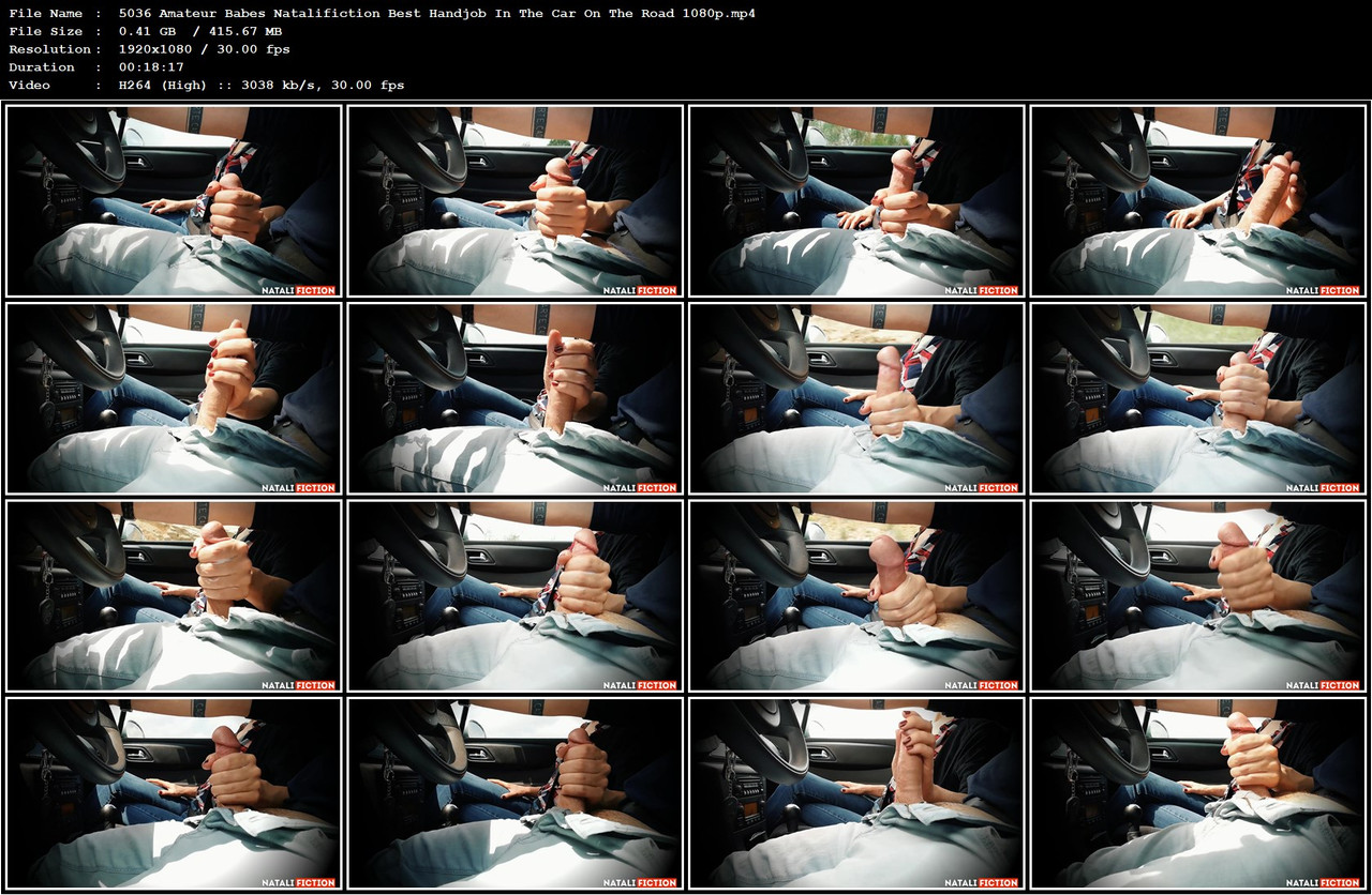 5036 Amateur Babes Natalifiction Best Handjob In The Car On The Road 1080p mp4