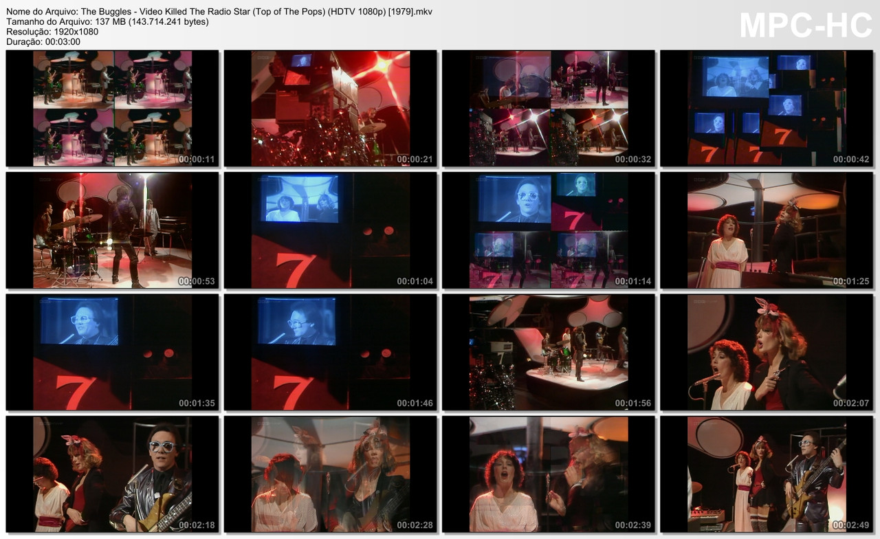 The Buggles - Video Killed The Radio Star (Top of The Pops) (HDTV 1080p) [25.12.1979]