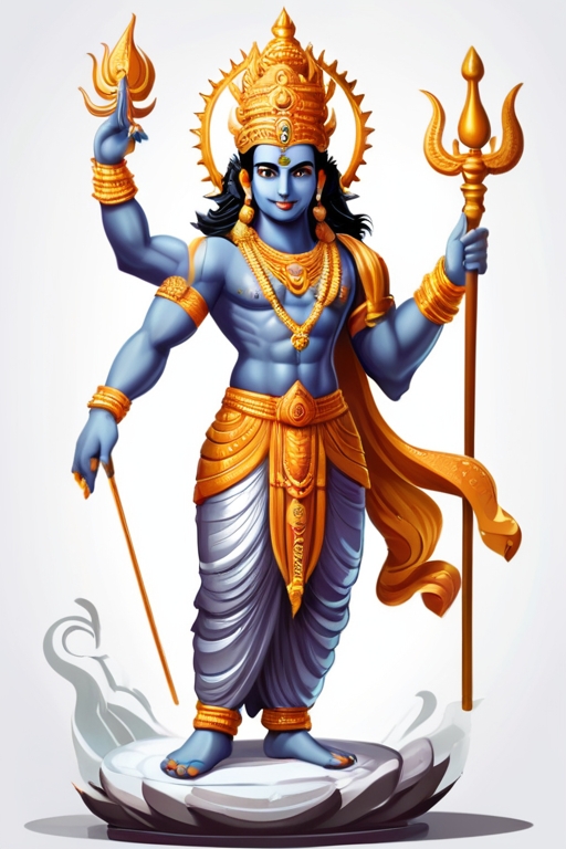 Default-vector-illustration-of-lord-Vish