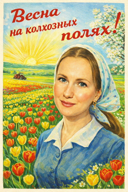 Сельская весна