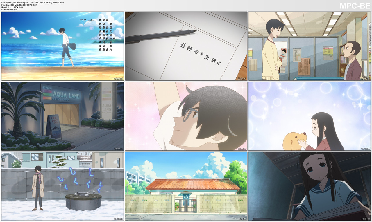 HR Kakushigoto 11 1080p HEVC HR MF