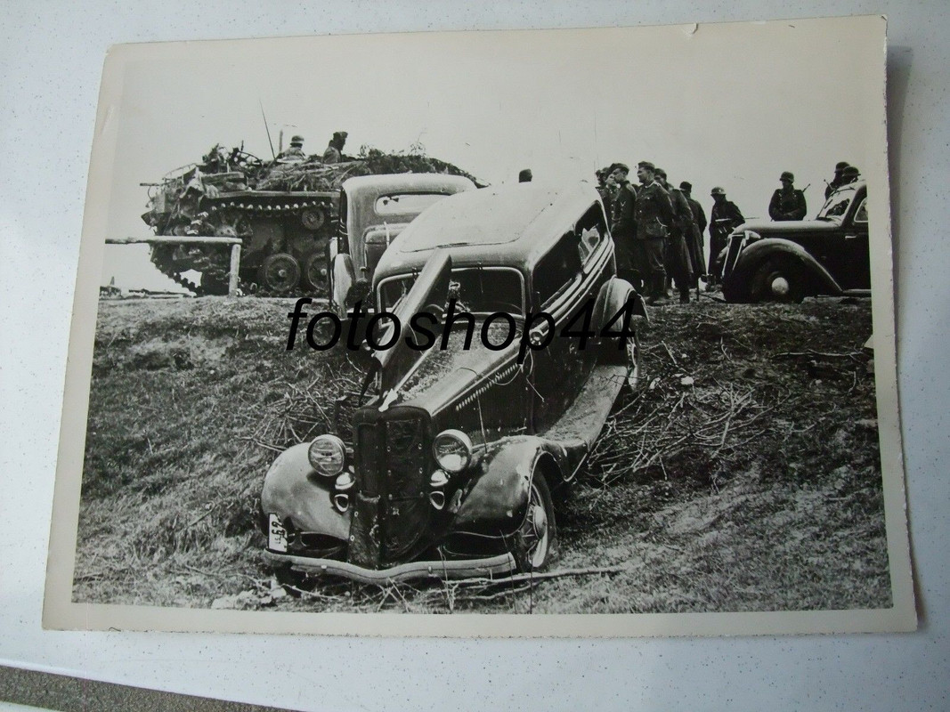 WH Panzer Sturmgeschütz PKW Frankreich