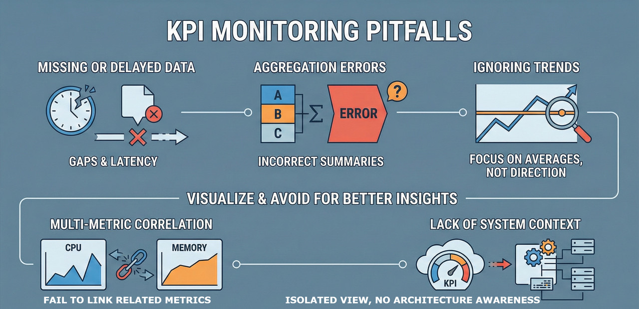 Common KPI pitfalls visualization