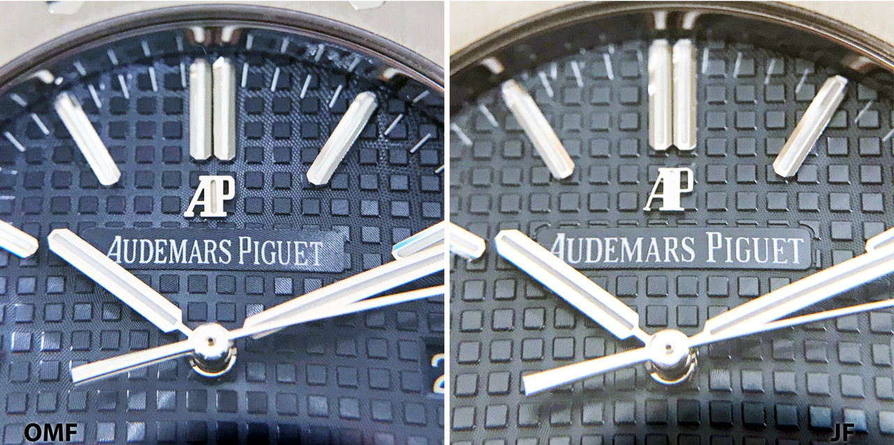 AP15400 Comparative Review OMF vs JF Audemars Piguet RWG Replica Watch Guide Forum