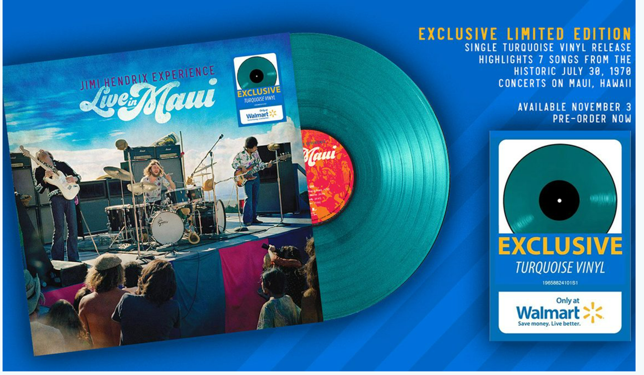 Jimi Hendrix Live In Maui 1970 New official release (20th November