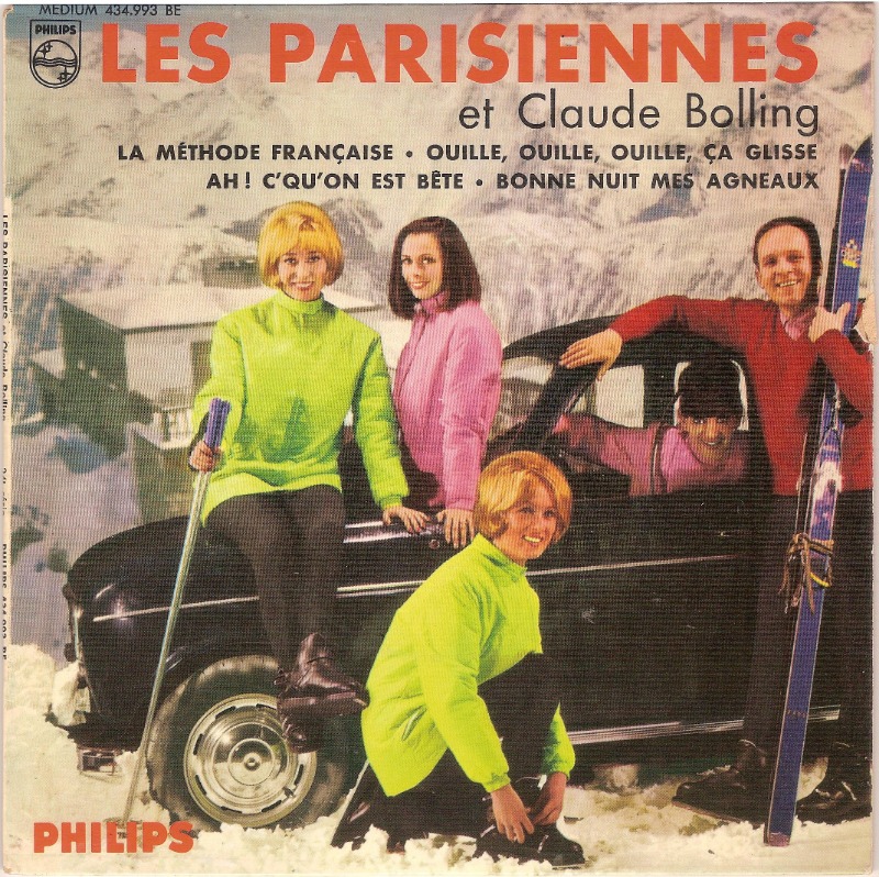 45T R4 Les Parisiennes Claude Bolling - Club R4