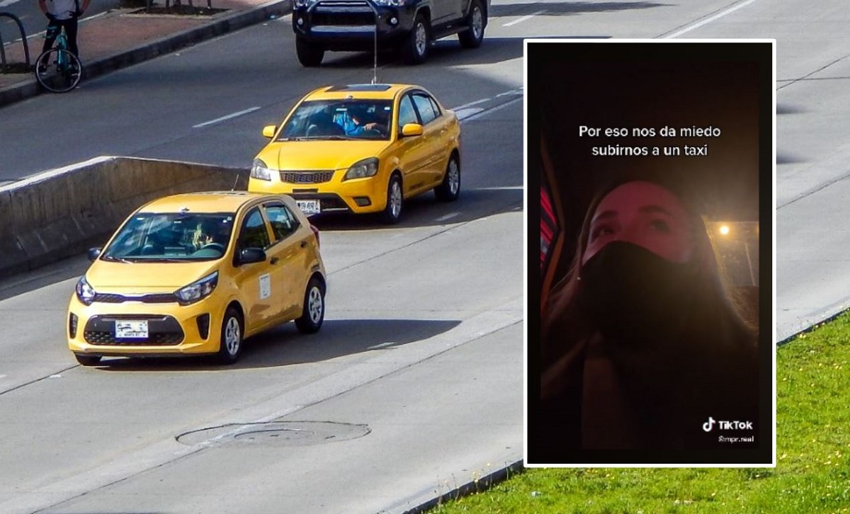 Mujer denuncia acoso de un taxista en Tik Tok