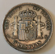  5 Pesetas 1893. Alfonso XIII. PGV. Opinión sobre estado conservación IMG-20190629-130255