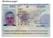 UK_Pass - Biodata page