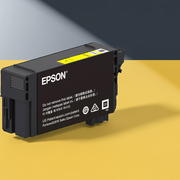 Cartucho Epson T40W Amarelo vista frontal