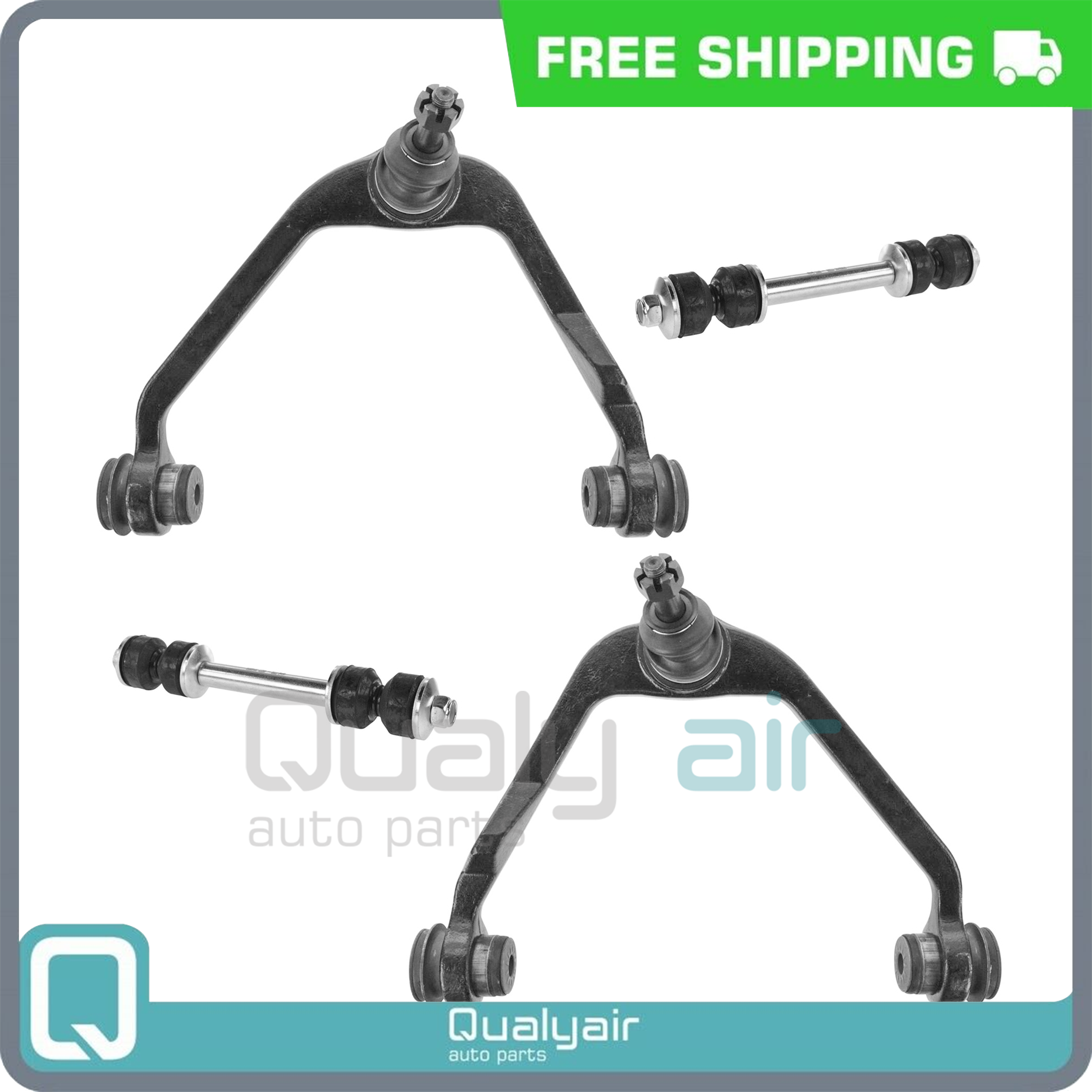 Front Control Arm & Suspension Kit for 1997-2003 Ford F150 - 4pcs - Picture 1 of 6
