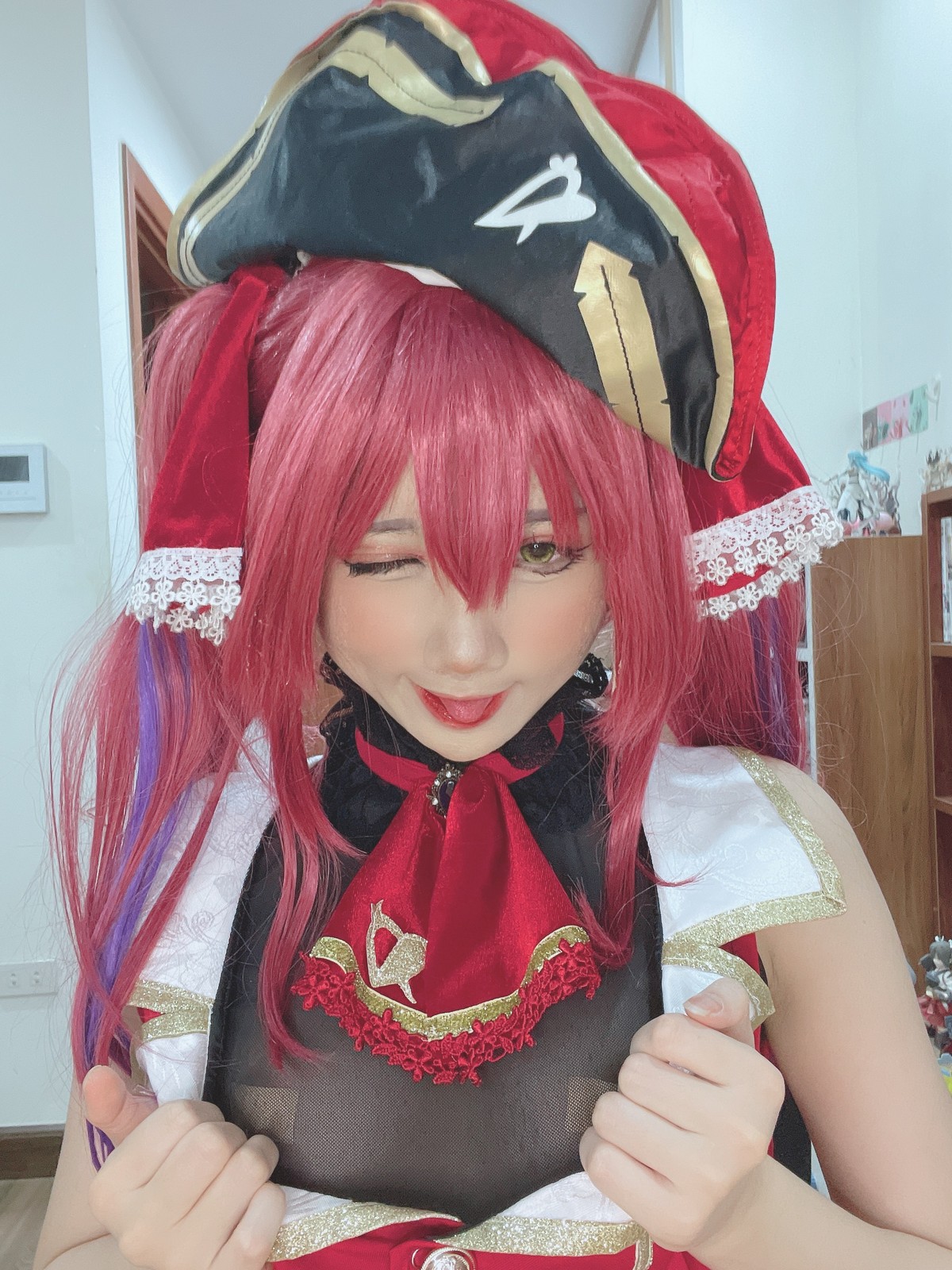 PoppaChan Houshou Marine Cosplay Collection (Hololive) – 94 Photos 427MB插图3