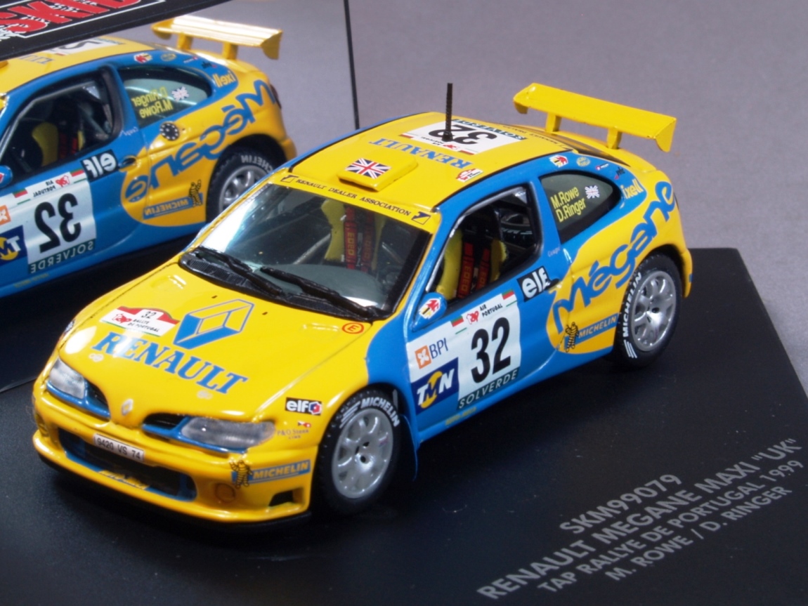 Renault Megane Maxi 32 Rowe Tap Portugal Wrc 1999 1 43 Vitesse Ebay