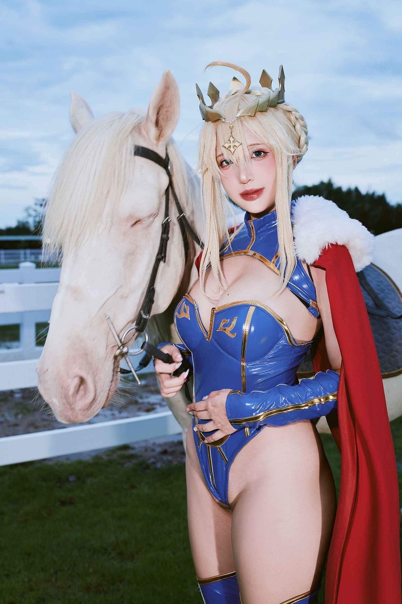 Puy Puy – Artoria Lancer Fate/Grand Order Cosplay 写真+视频（180P+22V-496MB）插图6