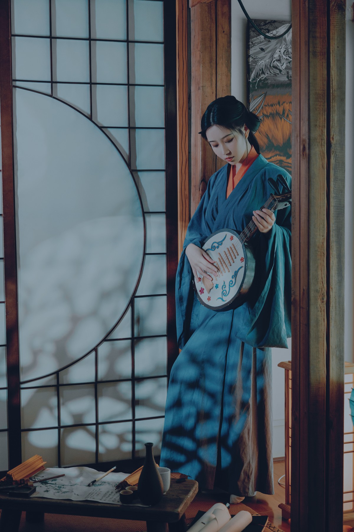 年年nnian 汉宫春月古风写真 宫廷风唯美图集插图6