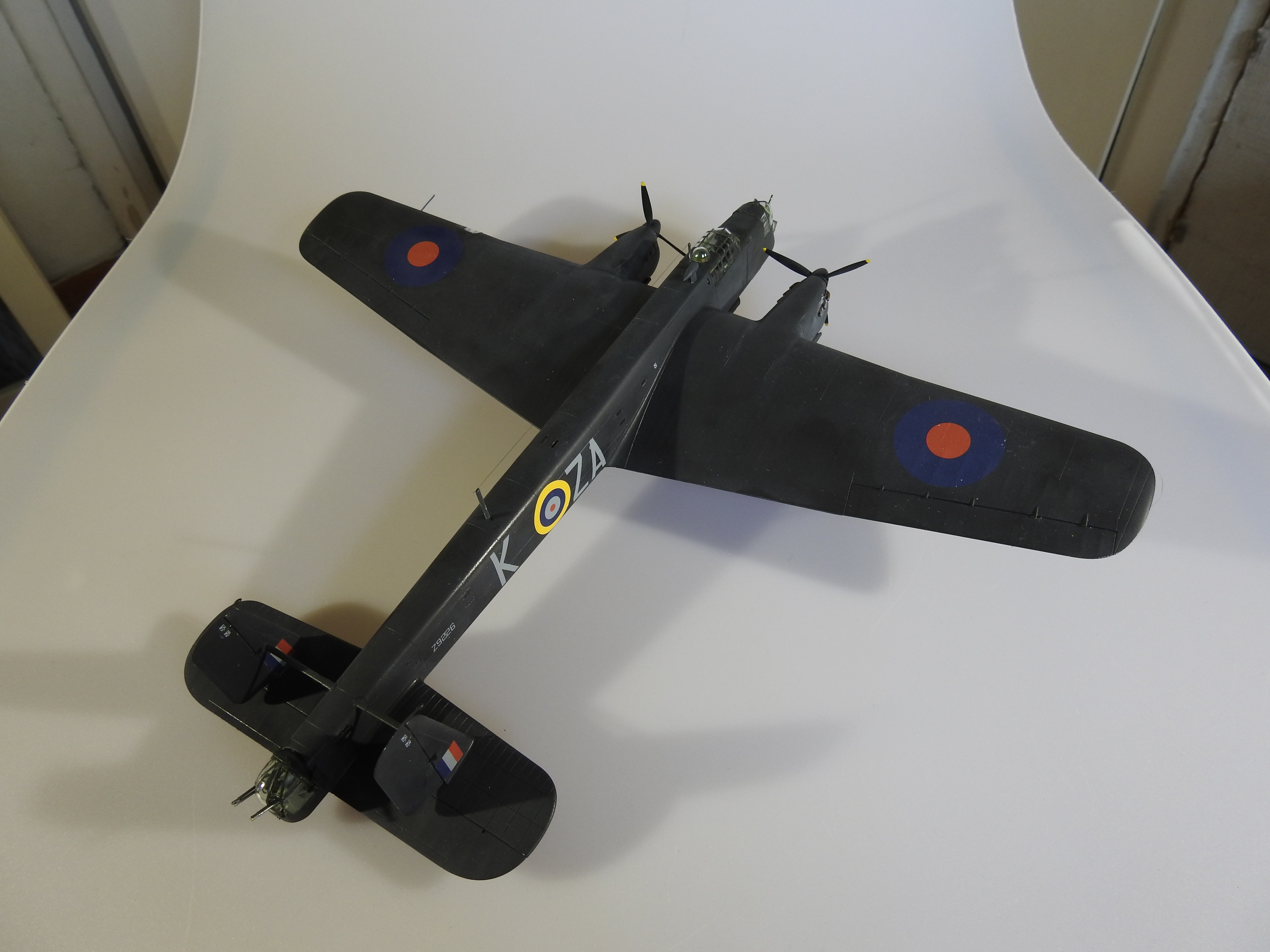  Armstrong Whitworth Whitley Mk V Airfix 1/72 - klar DSCN9664