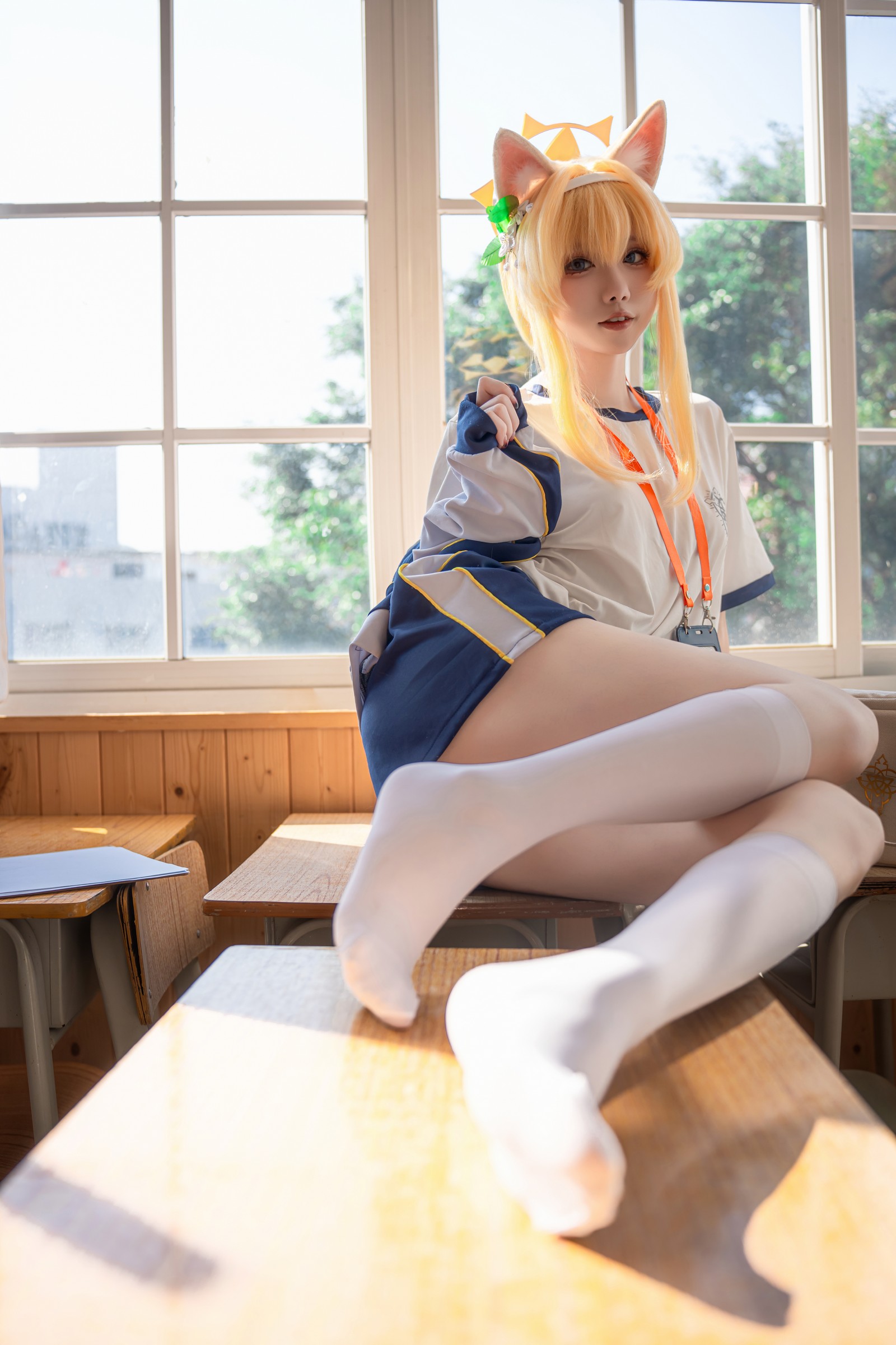 纸悦Etsu_ko《玛丽体操服》运动系写真图集｜元气少女主题[64P-356.8M]插图8
