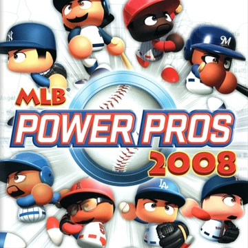 MLB Power Pros 2008 box art