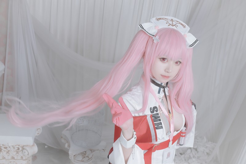 Asagiriai（愛ちゃん）英仙座护士服Cosplay写真图集 20P 高清图集 (171MB)插图4