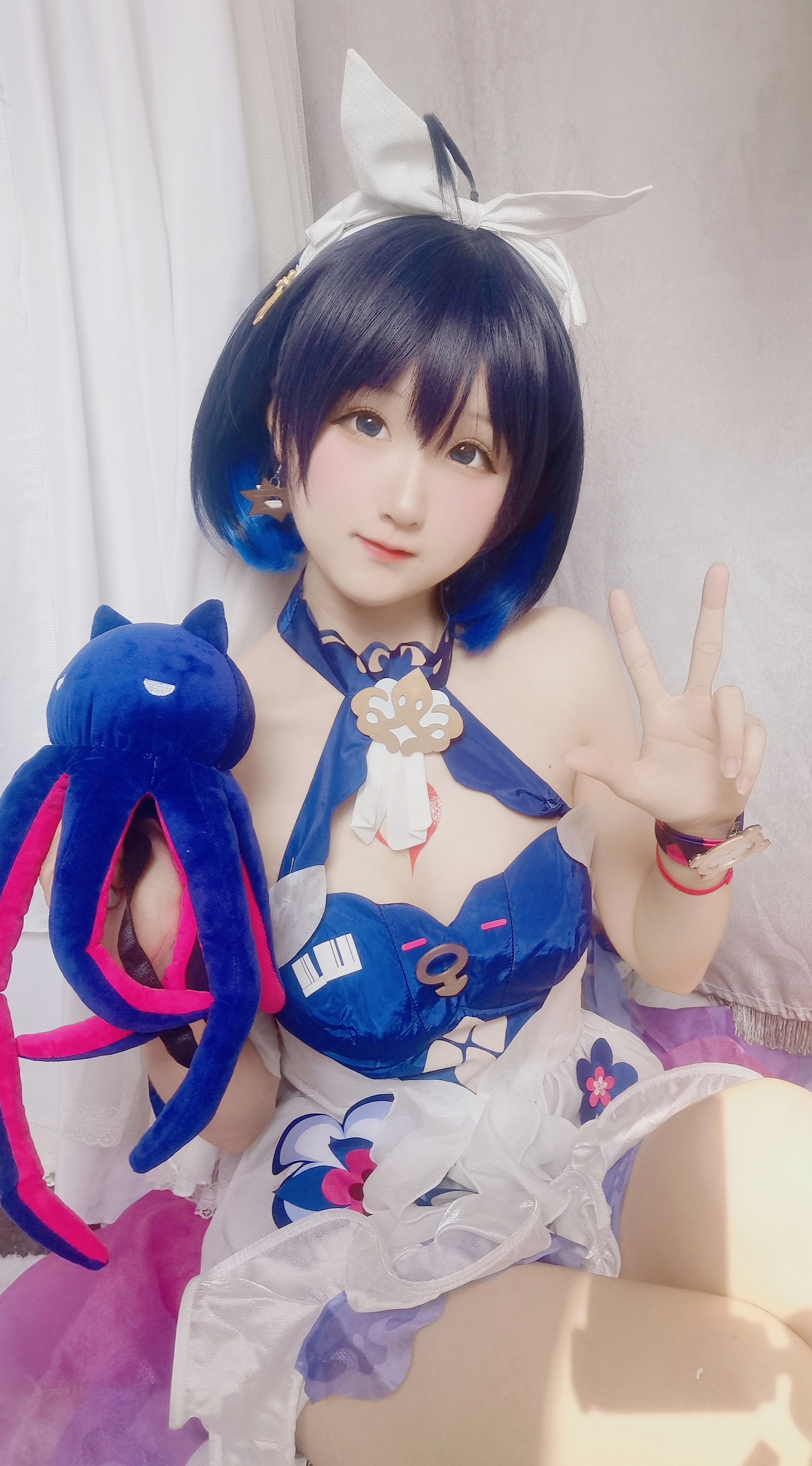 Seele麦麦希儿彼岸浪花 Cosplay｜海边主题高清写真（102P-532MB）插图1