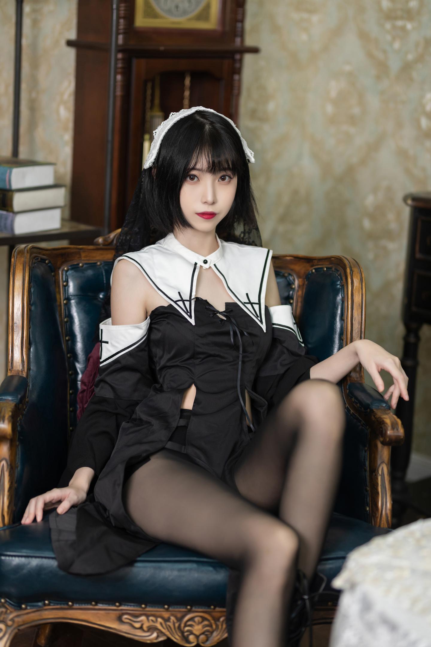 许岚LAN NO.016 暗黑修女 13