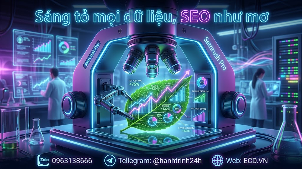 semrush pro phân tích đối thủ