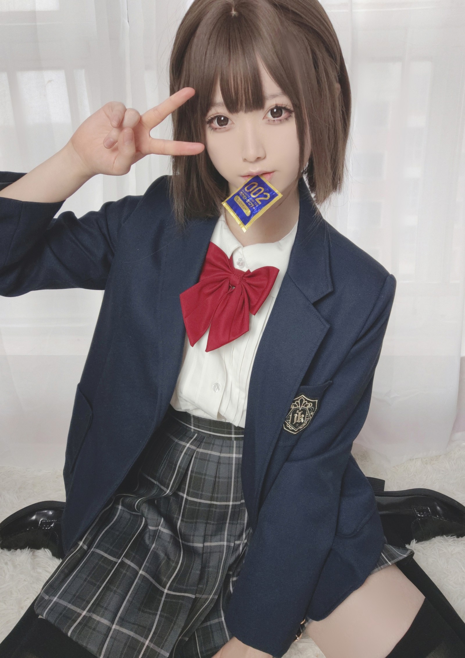 朝霧愛 – 制服自撮り 高清写真（21P-95.3M）日系自拍风