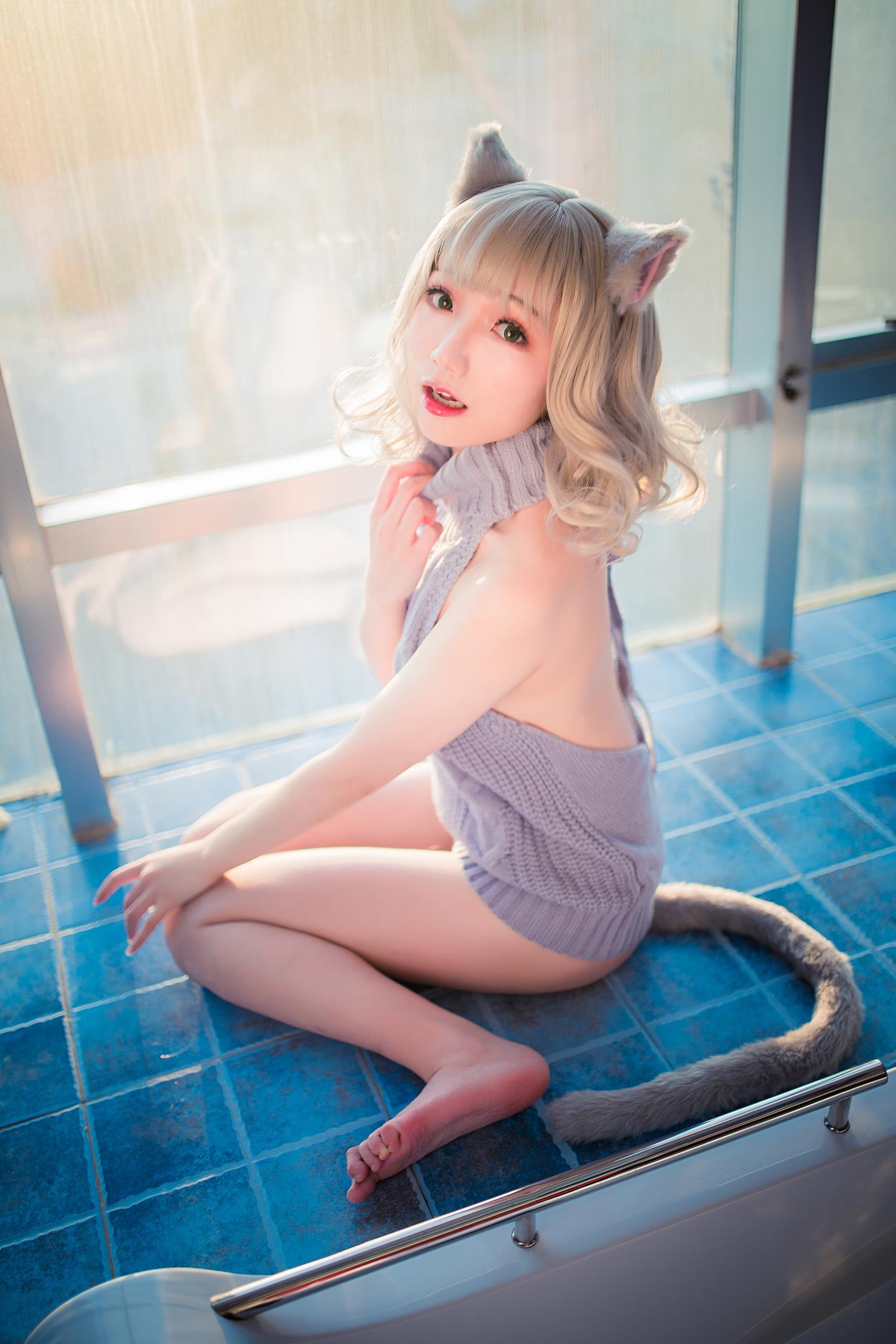 真央Mao NO.001 露背毛衣 36