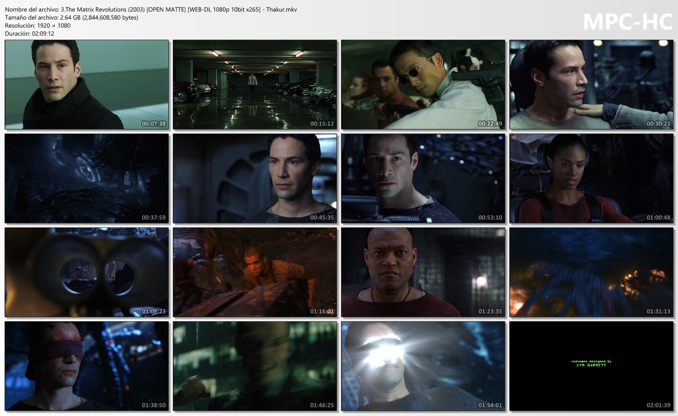 The Matrix - Saga Completa (Colección) 1080p x265 [+EXTRAS]
