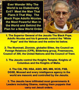 Jesuit Black Pope and NWO
