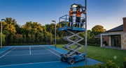 Tennis Court Lighting Installation