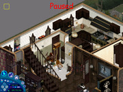 18 - powder room and basement stair