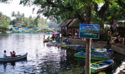 Water recreation facilities at Wendit Recreational Park