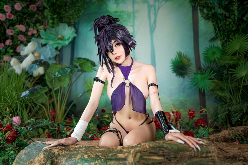 Joyce Lin2x Yuzuriha Cosplay 写真图集 50P插图2
