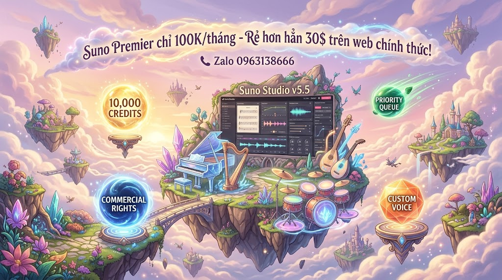 Suno Premier subscription