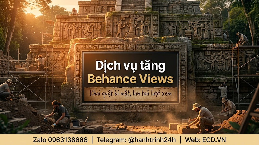 tăng behance views cao cấp tăng comment