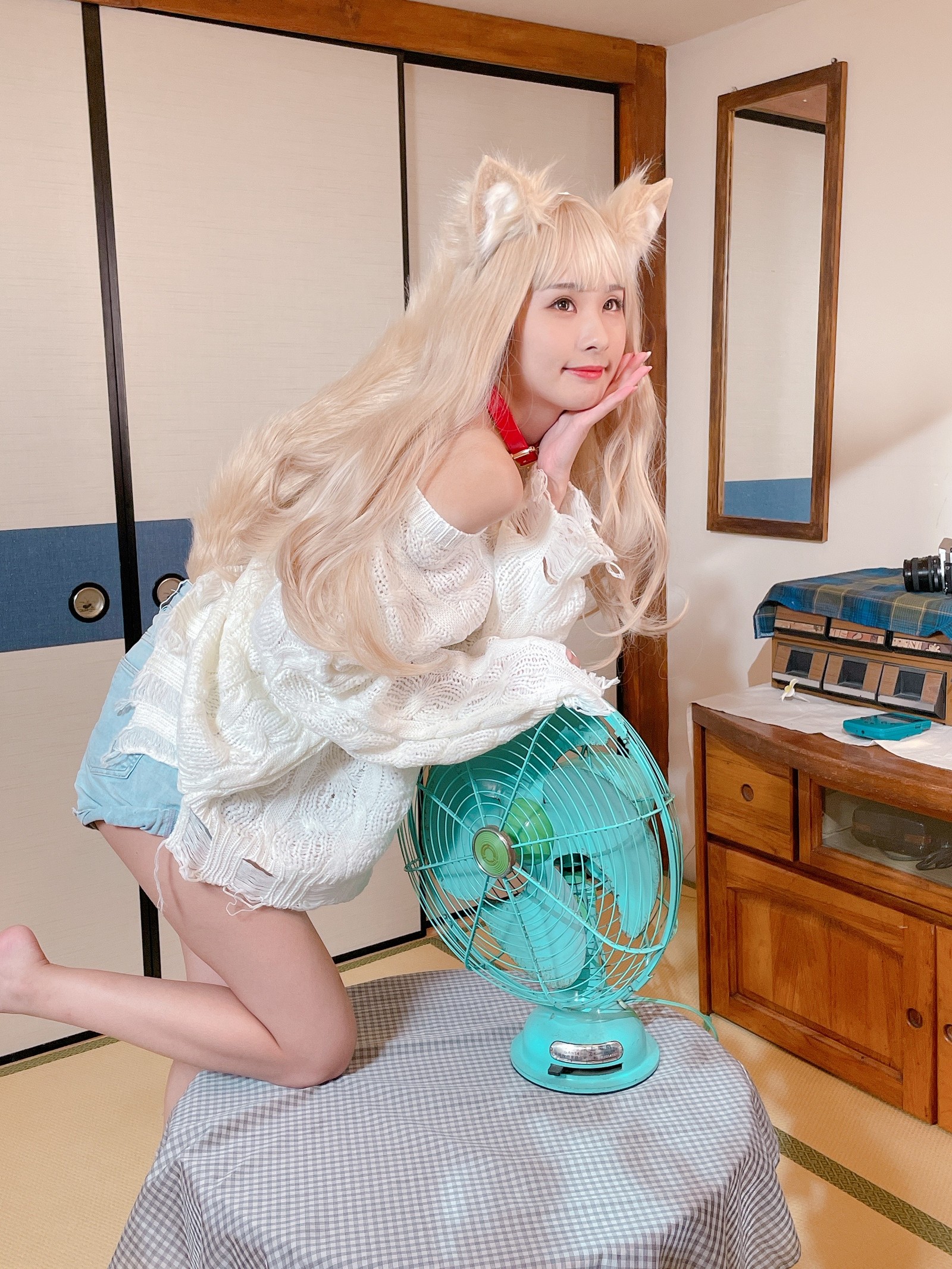 泥泥汝 猫女 主题 Cosplay 写真＋视频合集｜高质量图集（372P｜12V｜1.09GB）插图9