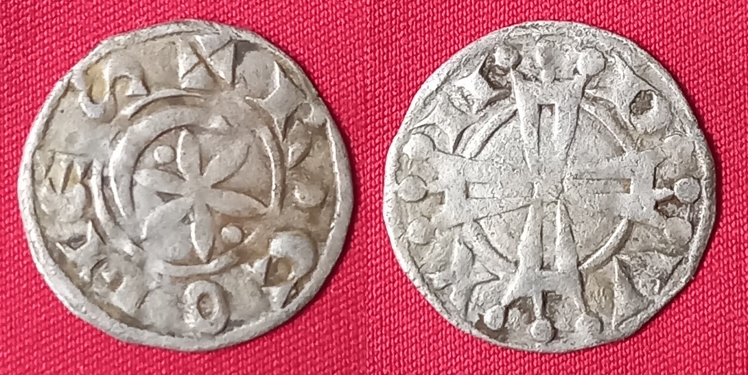 Marquesado de Provenza, denier de Raymond VI de Toulouse Provence-Raymond-VI-denier-0-77gr