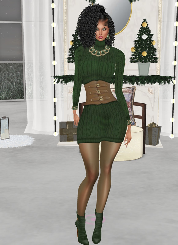 Green-Sweater-Dress-2