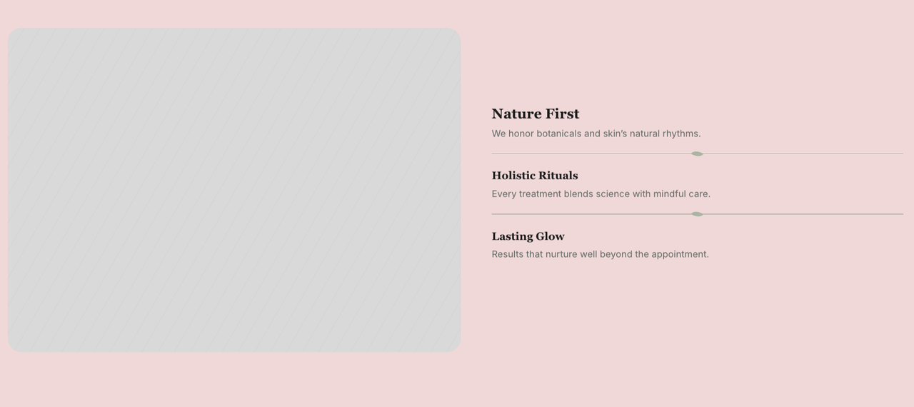 Bloom Aesthetics desktop – secondary