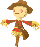 Halloweenpumpkinkitpudnscarecrow