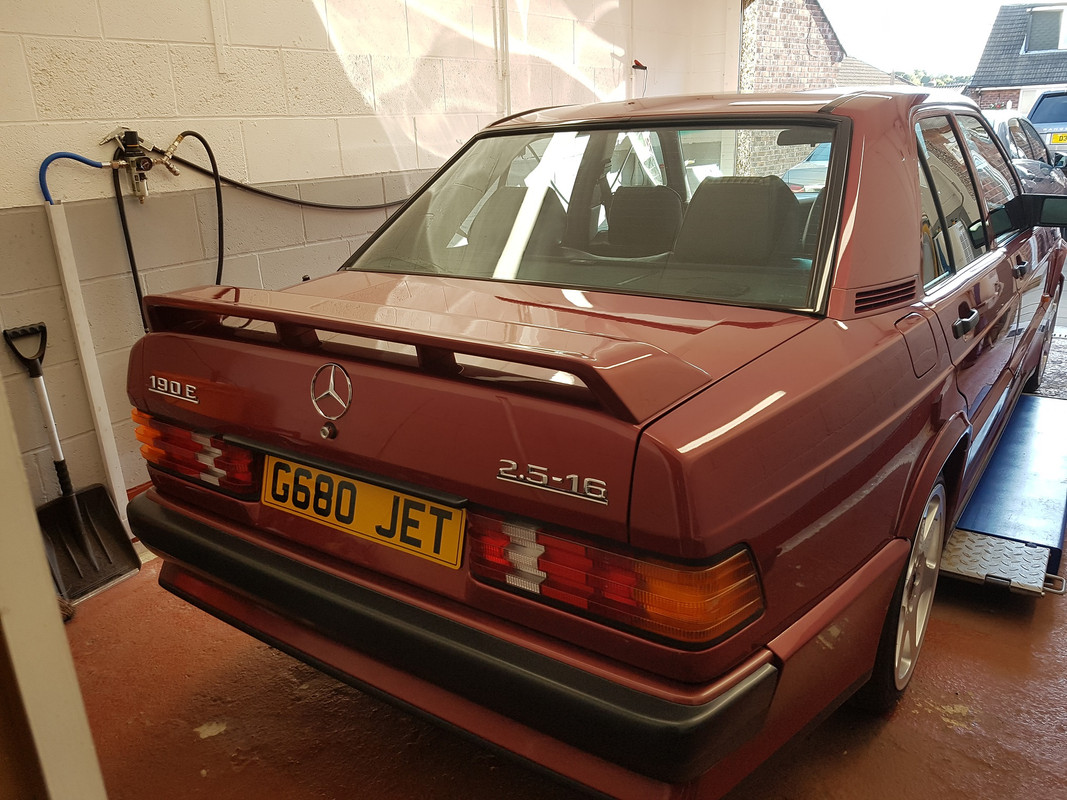Rear Cleaned