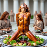 Underground Roast Fest Red H Girl impaled 0 05