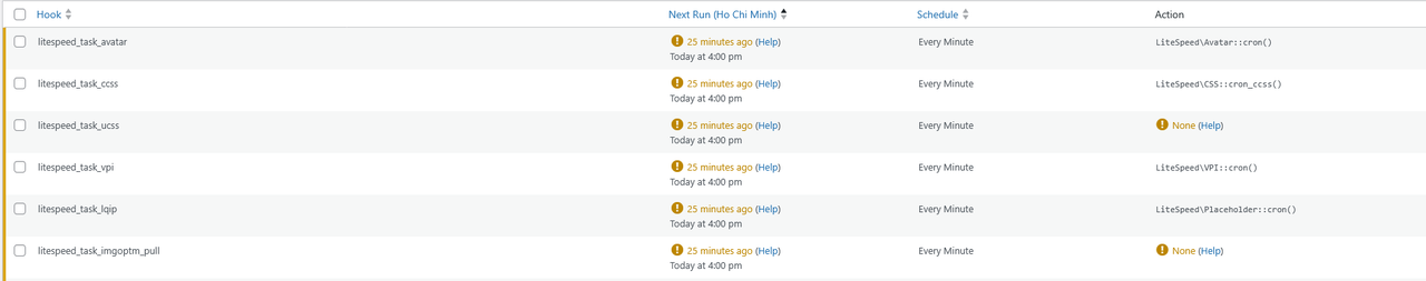Screenshot 2025-10-18 at 16-35-24 Cron Events ‹ Happy Baking Days — WordPress