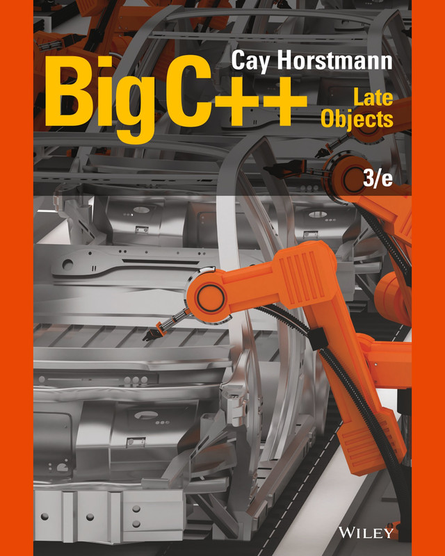 Big C++ Late Objects, 3rd Edition